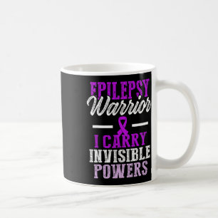 Epilepsy Awareness Epileptic Warrior Survivor 8  Coffee Mug