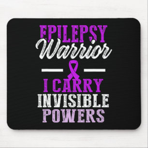 Epilepsy Awareness Epileptic Warrior Survivor 8  Mouse Pad