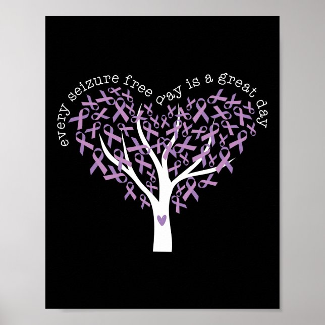 Epilepsy Awareness  Every Seizure Free Day Great Poster (Front)