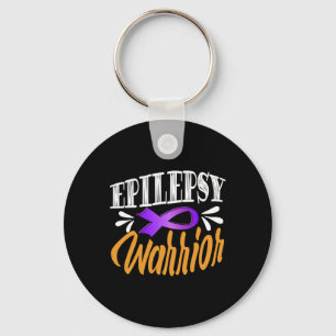 Epilepsy Awareness Fights Usa Epileptic Warrior Su Key Ring