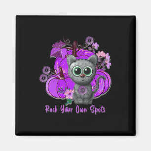 Epilepsy Awareness For November Cute Cat Magnet