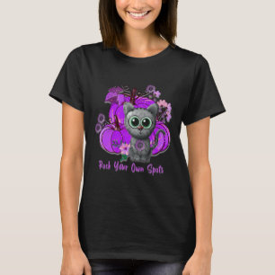 Epilepsy Awareness For November Cute Cat  T-Shirt