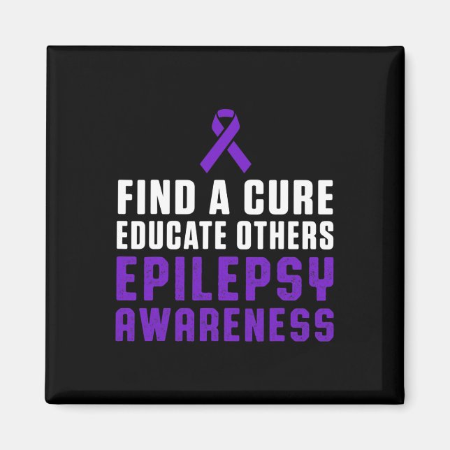 Epilepsy Awareness Fun Healthy Epileptic Warrior S Magnet (Front)
