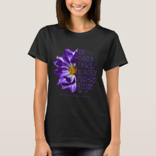 Epilepsy Awareness Gifts Nobody Fights Alone Anemo T-Shirt