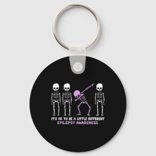 Epilepsy Awareness Its Ok To Be A Little Different Key Ring