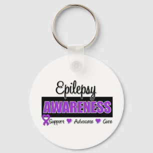 Epilepsy Awareness Key Ring