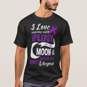 Epilepsy Awareness - Love Son Mom Dad Daughter Tee
