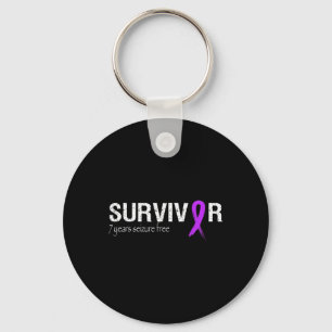 Epilepsy Awareness Month In November We Wear Purpl Key Ring
