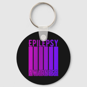 Epilepsy Awareness month In November We Wear Purpl Key Ring