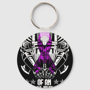 Epilepsy Awareness Month Proud Dad Purple Ribbon F Key Ring