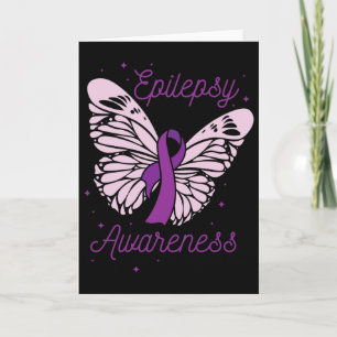Epilepsy Awareness Month Purple Ribbon Advocate Ep Card