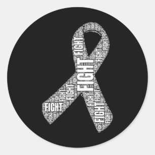 Epilepsy Awareness November Month Fight Against  Classic Round Sticker