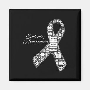 Epilepsy Awareness November Month Fight Cure Hope Magnet