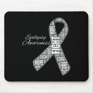 Epilepsy Awareness November Month Fight Cure Hope Mouse Pad