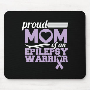 Epilepsy Awareness Proud Mum Of An Epilepsy Warrio Mouse Pad
