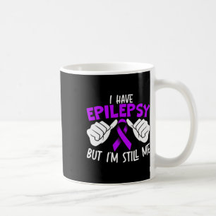 Epilepsy Awareness Purple Ribbon 1 Coffee Mug
