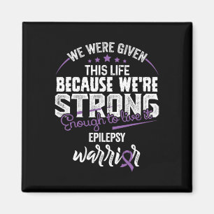 Epilepsy Awareness Ribbon shirt Magnet