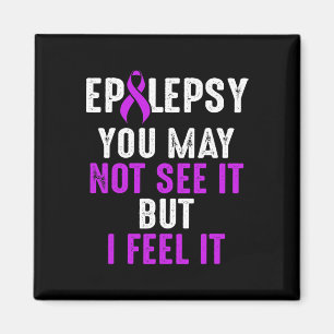 Epilepsy Awareness See Epileptic Warrior Survivor Magnet