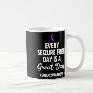Epilepsy Awareness Seizure Free Epileptic Warrior  Coffee Mug