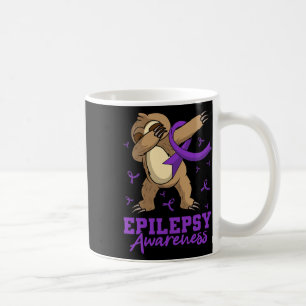 Epilepsy Awareness Sloth Dabbing Epileptic Epileps Coffee Mug