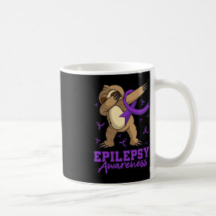 Epilepsy Awareness Sloth Dabbing Epileptic Epileps Coffee Mug