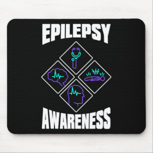Epilepsy Awareness Specialize Epileptic Warrior Su Mouse Pad