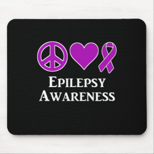 Epilepsy Awareness Support Awareness Tee Mouse Pad