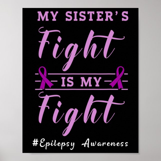 Epilepsy Awareness Support  Poster (Front)