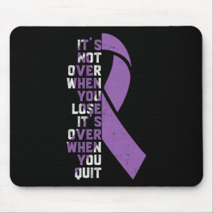Epilepsy Awareness Support Ribbon Mouse Pad