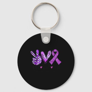 Epilepsy Awareness Supporter Warrior Fighter Key Ring