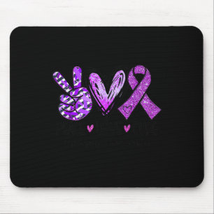 Epilepsy Awareness Supporter Warrior Fighter Mouse Pad