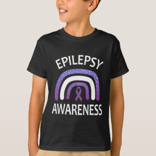 Epilepsy Awareness Survivor And Warrior Support  T-Shirt