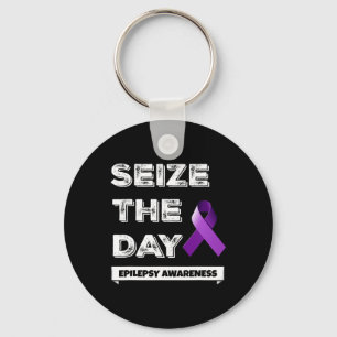 Epilepsy Awareness Technical Epileptic Warrior Key Ring