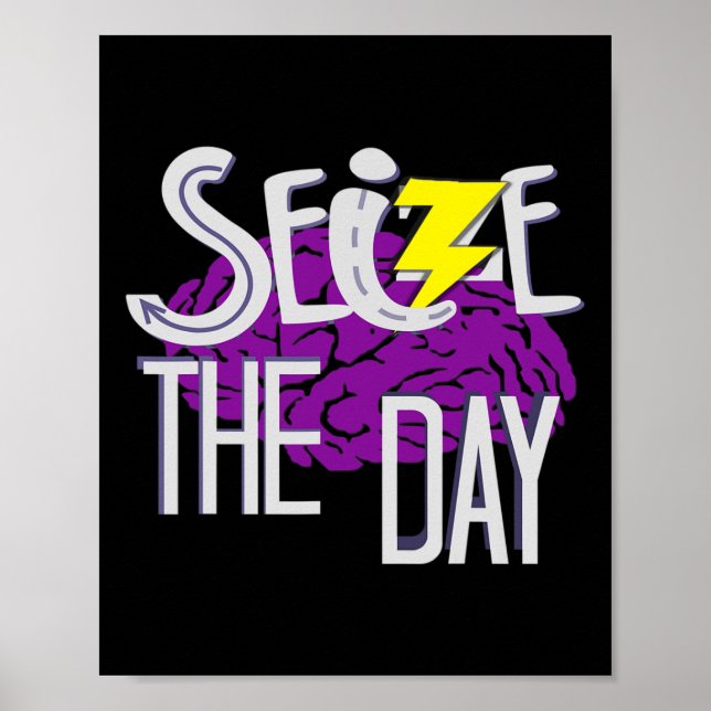 Epilepsy Awareness Tees  Poster (Front)