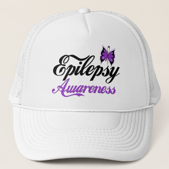 Epilepsy Awareness Trucker Hat (Front)