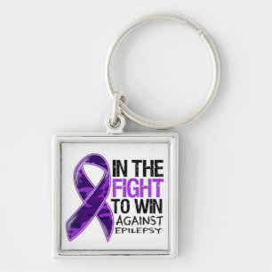 Epilepsy - Fight To Win Key Ring