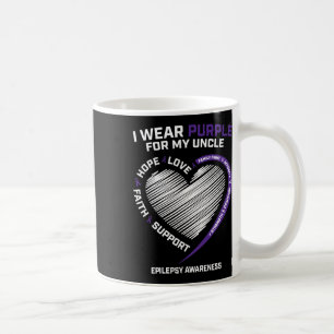 Epilepsy Gifts Products Cute Purple Uncle Epilepsy Coffee Mug