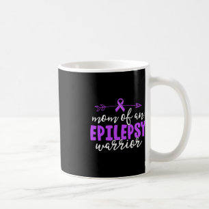 Epilepsy Mum  Purple Ribbon Awareness Mother   Coffee Mug
