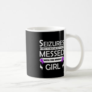 Epilepsy Seizure Awareness Epileptic Disorder Purp Coffee Mug