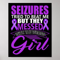Epilepsy Seizure Neurological Disorder Purple Ribb
