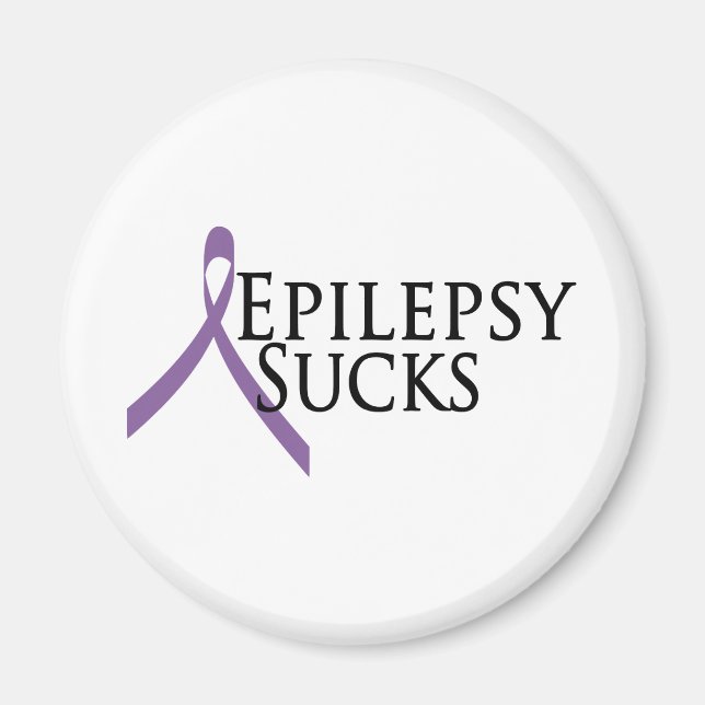Epilepsy Sucks Magnet (Front)