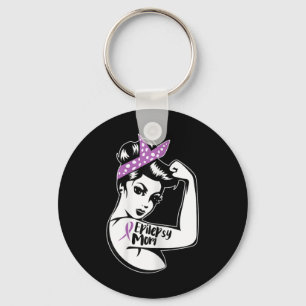 Epilepsy Support - Epileptic Awareness Epilepsy Mo Key Ring