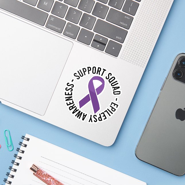 Epilepsy Support Squad Awareness Gift (Laptop w/ iPhone)