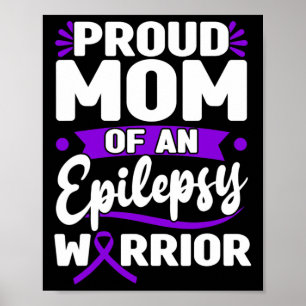 Epilepsy Support Warrior Epilepsy Awareness Month Poster