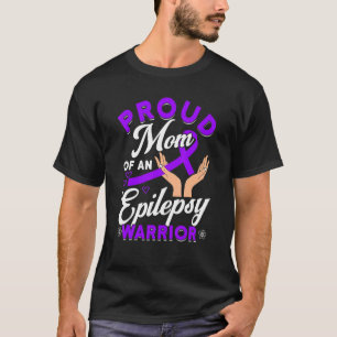Epilepsy Support Warrior Epilepsy Awareness Month  T-Shirt