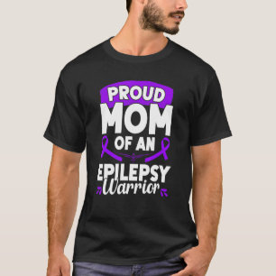 Epilepsy Support Warrior Epilepsy Awareness Month T-Shirt