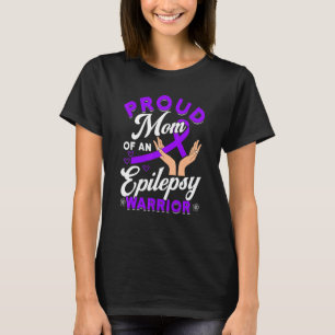 Epilepsy Support Warrior Epilepsy Awareness Month T-Shirt