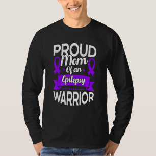 Epilepsy Support Warrior Epilepsy Awareness Month T-Shirt