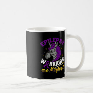 Epilepsy Unicorn Advocate Seizure Disorder Warrior Coffee Mug