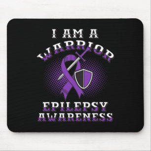Epilepsy Warrior Epilepsia Epileptic Seizure Disor Mouse Pad